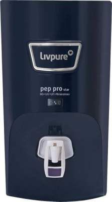 Livpure Pep Pro Star 7 L RO + UV + UF + Minerals Water Purifier