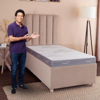 Livpure Smart DUOS FLIP Reversible HR Foam Mattress |3D SleepTech Crafted Zones| Ergonomic Support ComfortScience Foam| High GSM Sporty Fabric|Single Bed (72x36x5) inch, Washable Zipper Cover