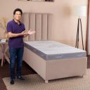 Livpure Smart DUOS FLIP Reversible HR Foam Mattress |3D SleepTech Crafted Zones| Ergonomic Support ComfortScience Foam| High GSM Sporty Fabric|Single Bed (72x36x5) inch, Washable Zipper Cover...