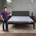 Livpure Smart ESSENTIA HR Pure Foam Mattress | Advance Lumbar Support with Dow ComfortScience | High GSM Certified Fabric | 5 Year Warranty |King Bed (72x72x3) inch, Washable Zipper Cover...