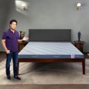 Livpure Smart Lumbar HR Foam Mattress| 3D Sleeptech Zones | Advanced Support with ComfortScience Tech| High GSM Certified Zipper Fabric | EGAPA Air Filter| King Bed (72x72x4) inch, 5 Years Warranty...