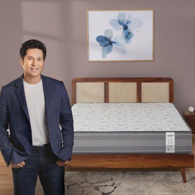 Livpure Smart Ortho CURVX Memory and Curved Orthopaedic Foam | 5D SleepTech Crafted Zones | ComfortScience US Tech Foam | High GSM Neon Washable Fabric |Double Bed (75x48x8) inch, 10 Year Warranty