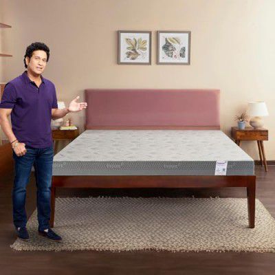 Livpure Smart Ortho CURVX Memory with S-Shaped HR Foam Mattress| 5D SleepTech Crafted Zones | ComfortScience US Tech Foam | High GSM Neon Fabric |Double Bed (75x48x6) inch, Washable Zipper Cover
