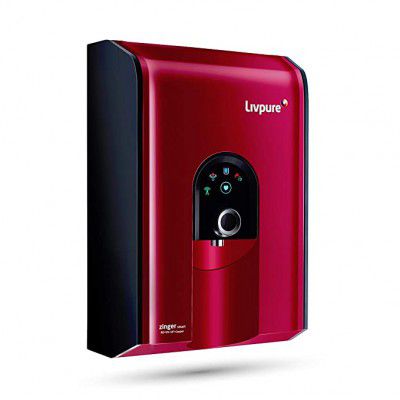 Livpure Zinger Smart Copper RO+UV+UF+Mineraliser 6.5 L Water Purifier (LIV ZINGER SMART HR70)