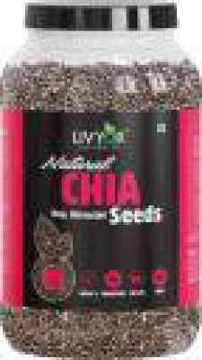LIVYOR Raw Chia for Weight loss Management, with Omega 3 and Fiber, Rich in Calcium, Chia Seeds  (1 kg)