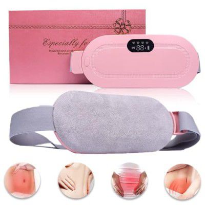 Liznoriz Period Cramp Relief Heating Pad Pain Device with 4 Massage Modes