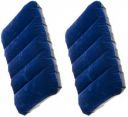 Liznoriz Travel Air Inflatable Velvet Pillow - Set of 1...