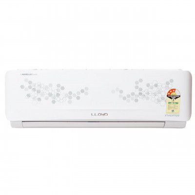 Lloyd 1.5 Ton 3 Star Inverter Split AC (5 in 1 Convertible, 100% Copper, Anti-Viral + PM 2.5 Filter, White with Graphic Design, GLS18I3FWSPC)