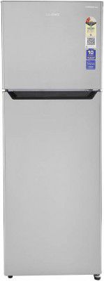 Lloyd 310 L Frost Free Double Door 2 Star Refrigerator  (GRAPHITE STEEL, GLFF342AC1GC)