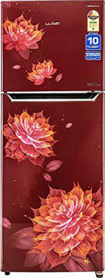 Lloyd 340 L 2 Star Inverter Frost Free Double Door Refrigerator (GLFF342ASRT1PB)
