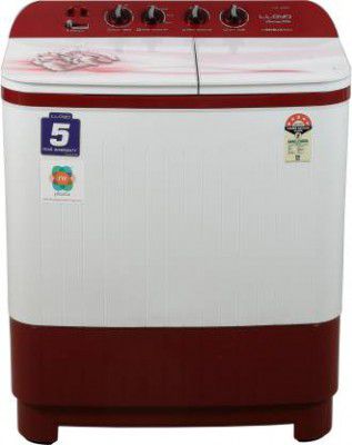 Lloyd 8 kg Semi Automatic Top Load Washing Machine GLWMS80RE1