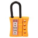 Lockout HASP De-Electric AK-SLDH-75Y Lock and hold (Pack of 10)...