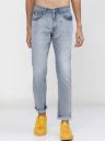 LOCOMOTIVE Men Skinny Fit Light Fade Clean Look Stretchable Jeans...