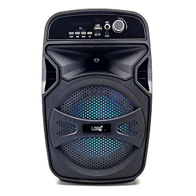 LOGIN LN1568BT 10 watts Bluetooth Party Speaker with Karaoke Mic/TF/FM/LED/USB/Party Speaker