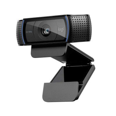 Logitech C920 HD Pro Webcam - 1080p, Optical, Full HD Streaming Camera for Widescreen Video Calling
