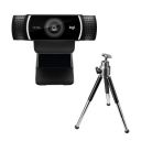 Logitech C922 Pro Stream Webcam, HD 1080p/30fps or HD 720p/60fps...