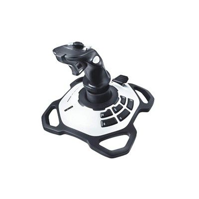 (Renewed) Logitech Extreme 3D Pro Gaming Joystick (White/Black)