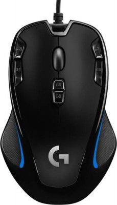 Logitech G300s Wired Optical Gaming Mouse (USB 2.0, Black)