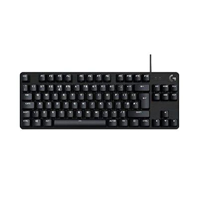 [Triple Offer] Logitech G413 Tkl Se Wired Mechanical Gaming Keyboard - Compact Backlit Keyboard with Tactile Mechanical Switches, Anti-Ghosting, Compatible for Windows, Macos - Black
