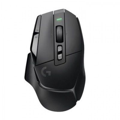logitech G502 X Rechargeable Wireless Optical Gaming Mouse (25600 DPI Adjustable, Dual-Mode Scroll Wheel, Black)