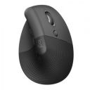 logitech Lift Wireless Optical Vertical Mouse with Thumb Rest (4000 DPI Adjustable, Whisper Quiet Clicks, Graphite)...