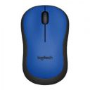 logitech M221 Wireless Optical Mouse with Silent Click Buttons (1000 DPI, Plug & Play, Blue)...