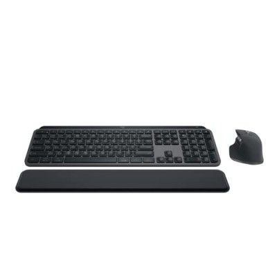 [Triple discount] Logitech MX Keys S Combo - Performance Wireless Keyboard and Mouse with Palm Rest