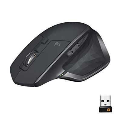 [Triple discount] Logitech MX Master 2S Wireless Mouse, Multi-Device, Bluetooth or 2.4GHz Wireless - Black