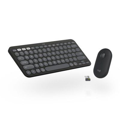 [Triple Offer] Logitech Pebble 2 Combo, Wireless Keyboard and Mouse