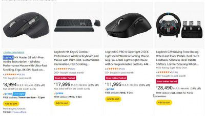 Amazon : Upto 50% OFF | Logitech Premium Mouse, Keyboard & Headphones + Extra Coupons