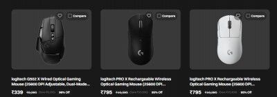 Logitech Products Up to 96% off
