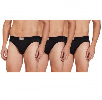 Longies Men's Cotton Regular Briefs