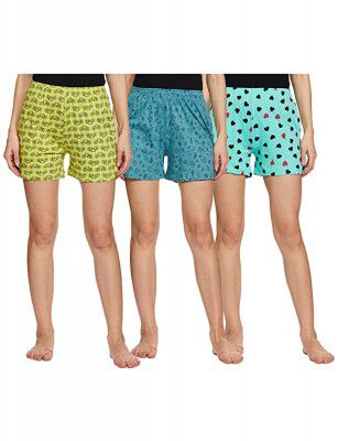 Longies Women Cotton Shorts