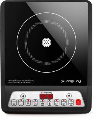 Longway 2000 W Induction Cooktop Push Button (Black, Elite Plus IC 2000 W)