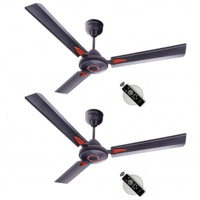 LONGWAY Aero 1200 mm BLDC Ceiling Fan with Remote Control | BEE 5 Star Rated Energy Efficient