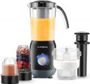 Longway Blend Pro 4 Jars Mixer Grinder & Power Blender with Stainless Steel Blades & ABS Plastic Body | 22000 RPM | 3 Years Warranty (600 W, Black)...