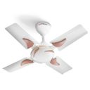 LONGWAY Creta P1 600 mm/24 inch Ultra High Speed 4 Blade Anti-Dust Decorative Star Rated Ceiling Fan (Ivory)....