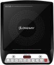 Longway Elite Plus IC 2000 W Induction Cooktop (Blahck, Push Button)...