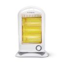 Longway Flare 3 Rod 1200 Watt Halogen Room Heater | 3 Heat Setting | Shock Proof Body with ISI Approved (Gray)...