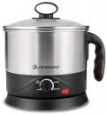 Longway Handy Multi Cooker Electric Kettle (1.5 L, Black)...