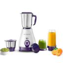 Longway Mix Pro 550 Watt Mixer Grinder with 4 Jars for Grinding, Mixing, Blending, Juicing with Powerful Motor (Purple, 4 Jars)...