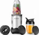 Longway Nutri Power 600 W Mixer Grinder & Nutri Blender With Stainless Steel Blades & ABS Plastic Body | 22000 RPM | 3 Years Warranty (2 Jars, Silver)...