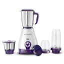 Longway Reo 550 Watt Mixer Grinder with 4 Jars with Powerful Motor | 1 Year Warranty (Purple)...