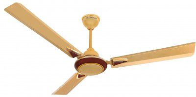 Longway Starlite-1 P1 1200 mm Ultra High Speed 3 Blade Ceiling Fan (Golden Beige, Pack of 1)