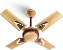Longway Starlite-1 P1 600 mm 4 Blade Ceiling Fan (Golden Beige | Pack of 1)...