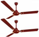 Longway Starlite Deco 1200mm/48 inch High Speed Anti-dust Decorative 5 Star Rated Ceiling Fan 400 RPM...