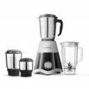 Longway Super Dlx 4 Jar 750 Watt Mixer Grinder - Black & Grey - ABS body |Heavy Duty Motor| |Nano-grinding technology | 304 Grade Stainless Steel Blade | Noise levels 80-90 DB |1 Years warranty...