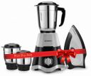 Longway Super Dlx 700 W Mixer Grinder with 3 Jars & Kwid 750 W Dry Iron...