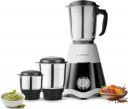 Longway Super Dlx 700 Watt Mixer Grinder with 3 Jars for Grinding, Mixing with Powerful Motor | 1 Year Warranty | (Black & Gray, 3 Jars)...