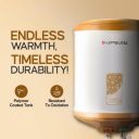 Longway Superb 35L 5 Star Rated Automatic Storage Water Heater | 5 Years Warranty on Tank | Ivory...
